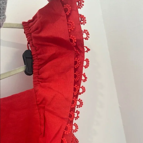 Farm Rio Red Ruffle Dress - Picture 3 of 3